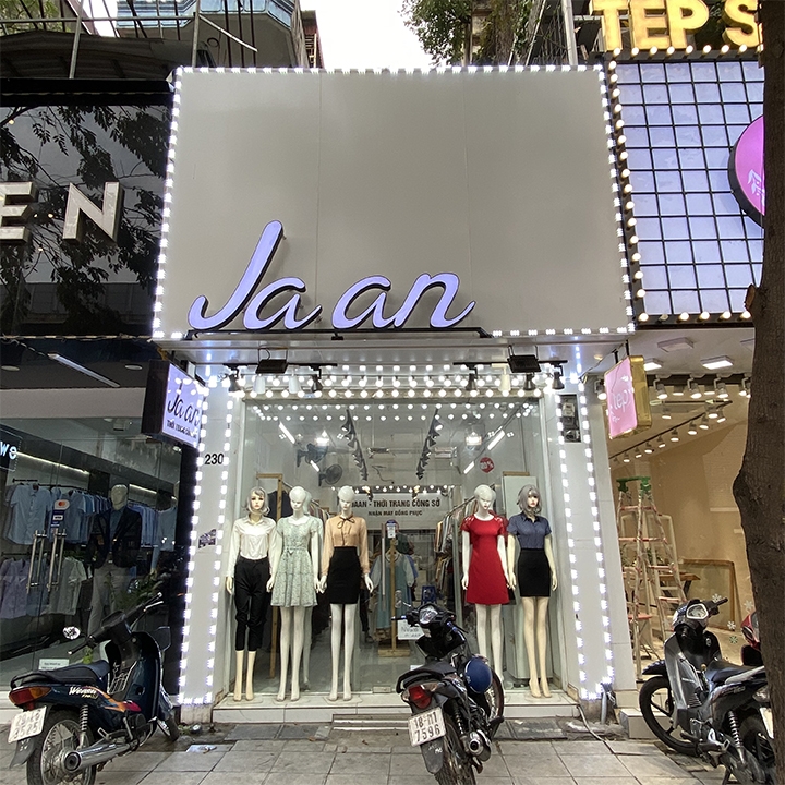 Thi công bảng hiệu sang trọng