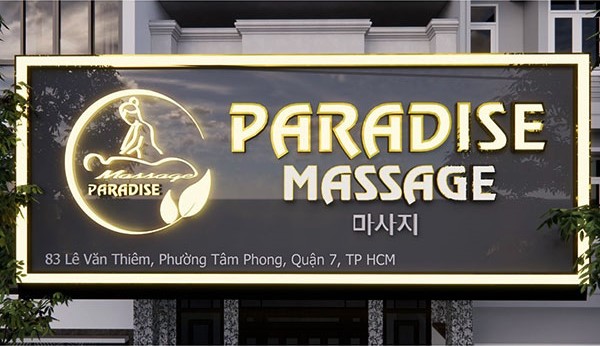 Biển quảng cáo massage