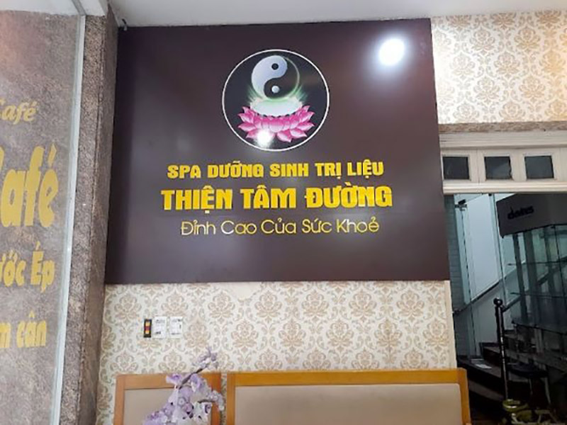 Biển quảng cáo massage