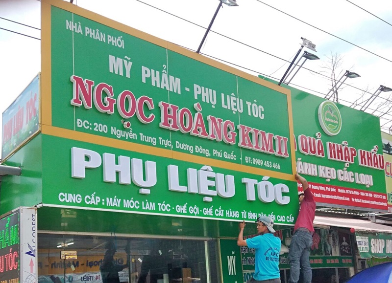 Thiết kế bảng mica quảng cáo sáng tạo tại TP.HCM