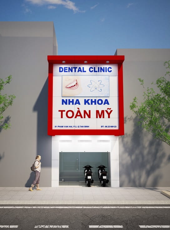 Thi công bảng quảng cáo nha khoa chuyên nghiệp tại TP.HCM
