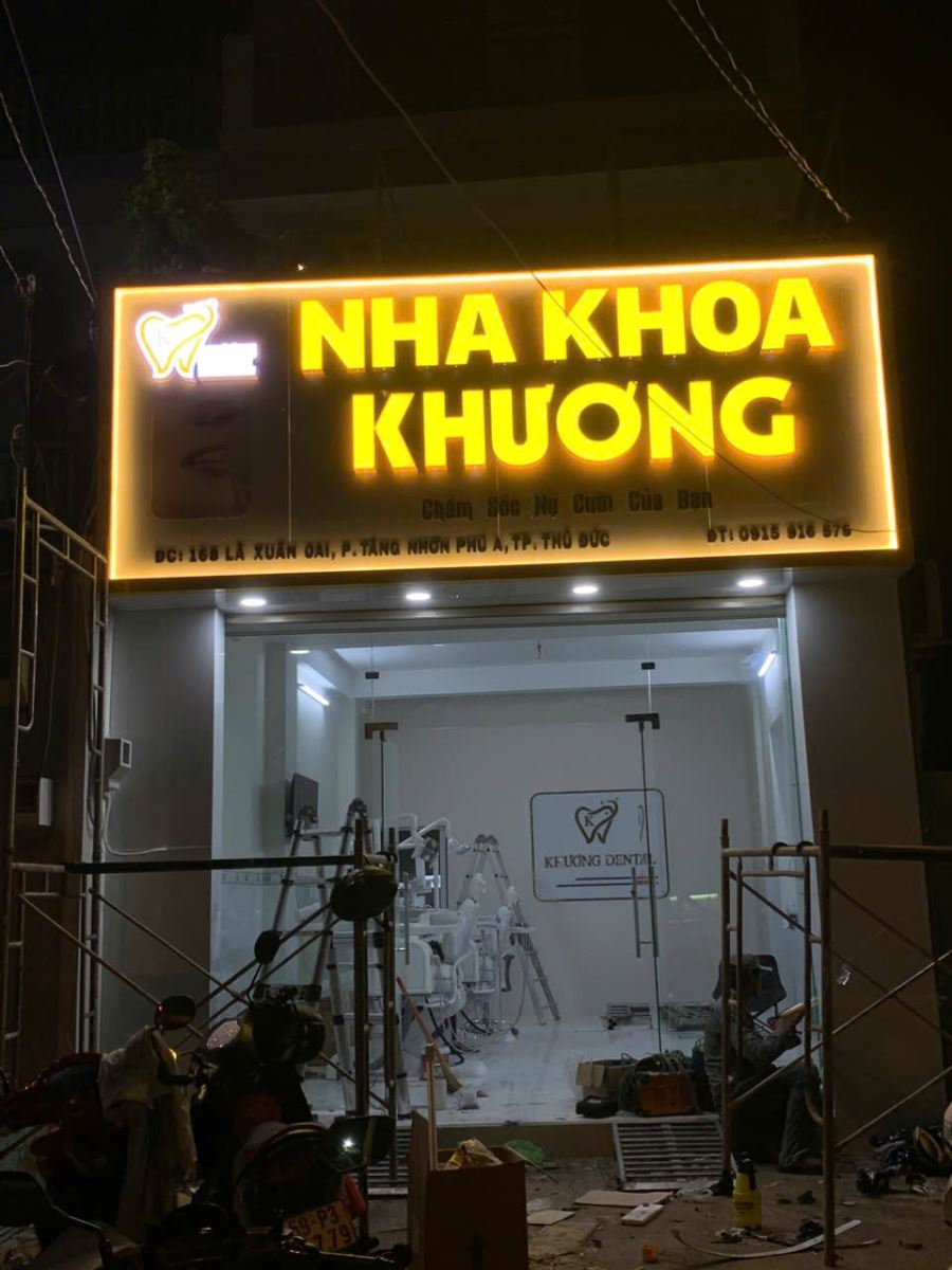Thi công bảng quảng cáo nha khoa chuyên nghiệp tại TP.HCM