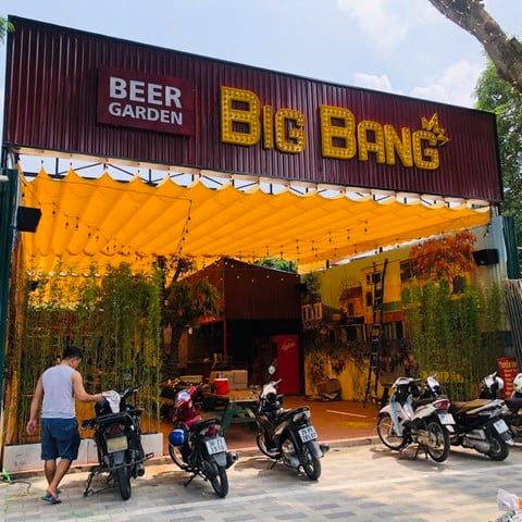 Thi công biển hiệu quán bia chuyên nghiệp