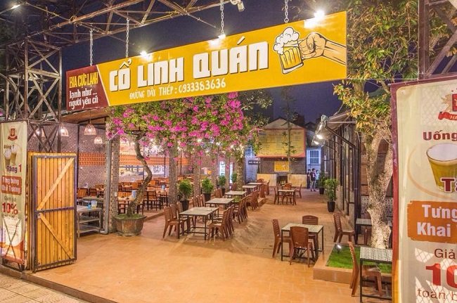 Thi công biển hiệu quán bia chuyên nghiệp