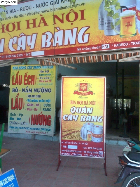 Thi công biển hiệu quán bia chuyên nghiệp