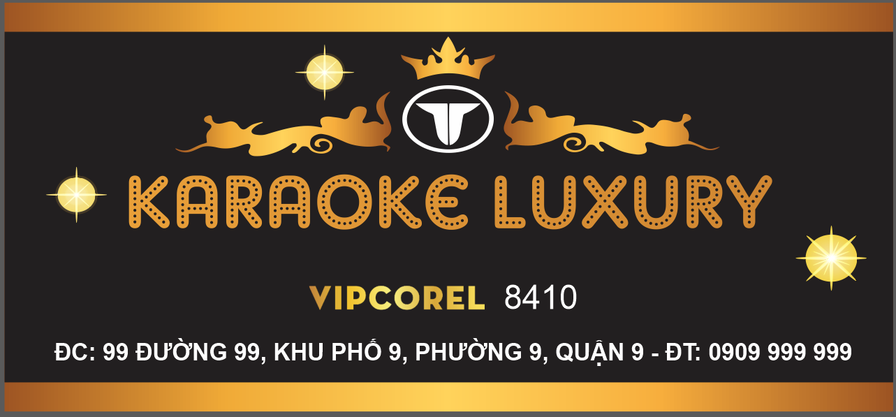 Thiết kế biển quảng cáo karaoke