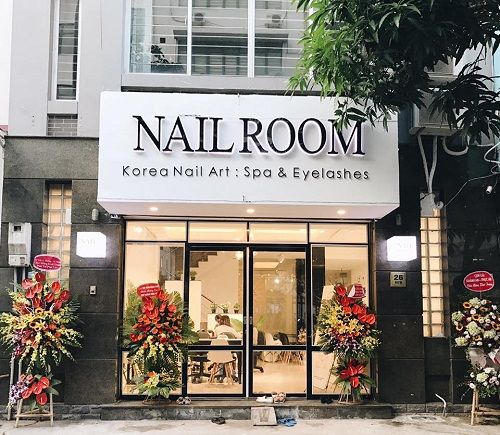 Mẫu bảng hiệu nail đẹp thu hút mọi ánh nhìn