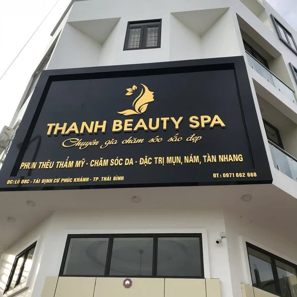 Mẫu bảng hiệu nail đẹp thu hút mọi ánh nhìn