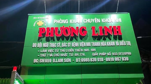 Thiết kế biển hiệu phòng khám
