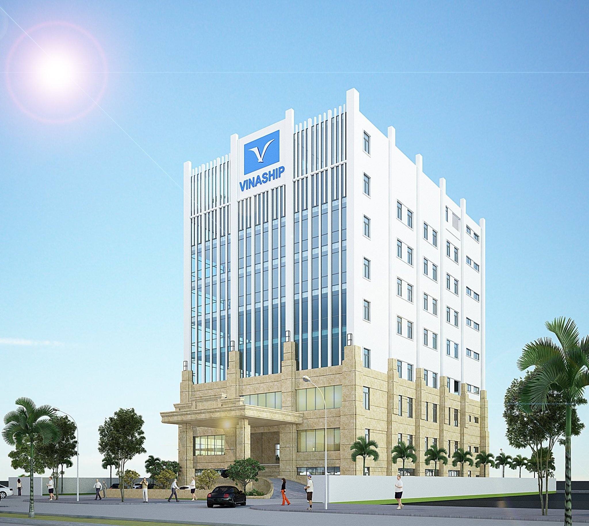Biển trụ sở công ty