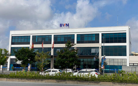 Thi công biển trụ sở công ty