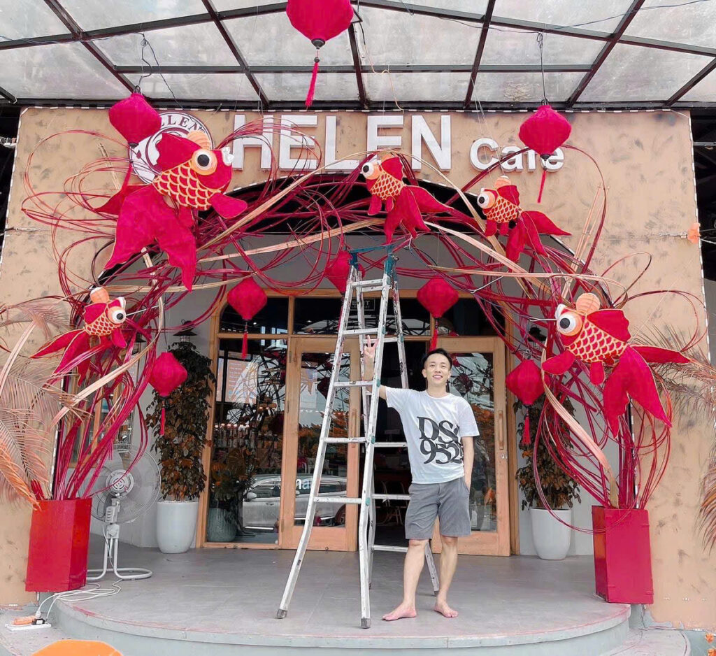 Thi công bảng hiệu decor