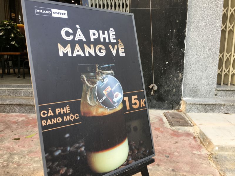 Thi công bảng hiệu đứng 2 mặt