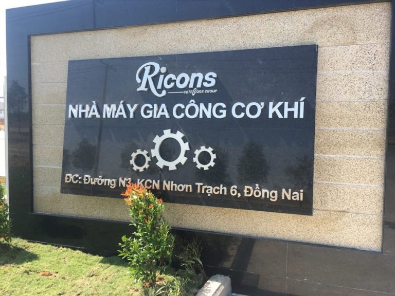 Mẫu bảng hiệu cơ khí đẹp