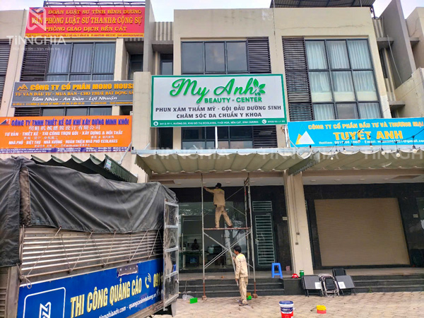 Thiết kế bảng hiệu cơ khí