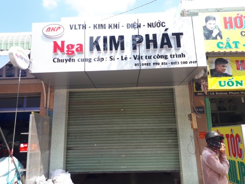 Thiết kế bảng hiệu cơ khí