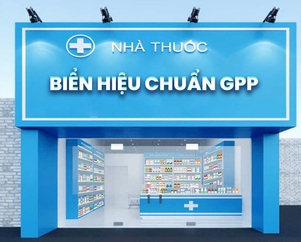 Biển hiệu quầy thuốc tây