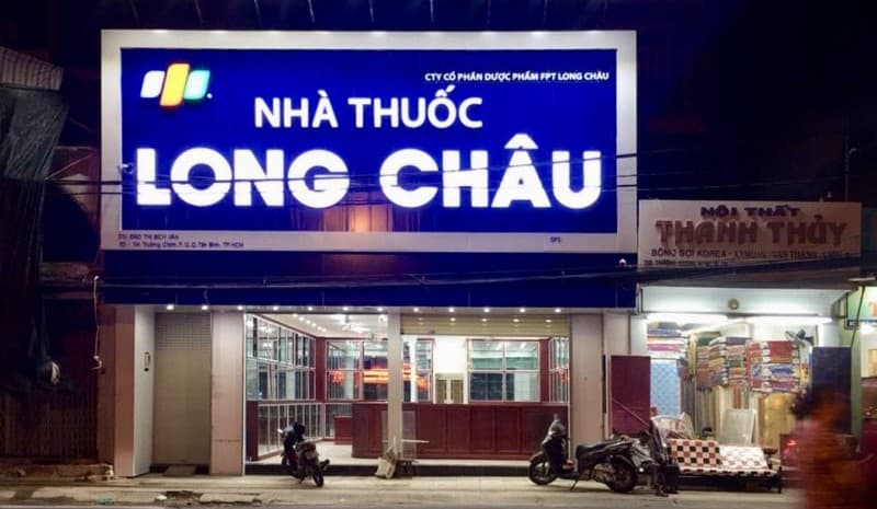 Thi công biển hiệu quầy thuốc tây