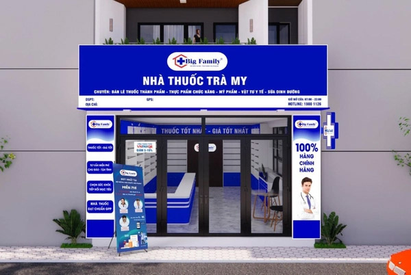 Thi công biển hiệu quầy thuốc tây