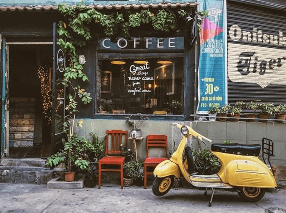 Thiết kế bảng hiệu đẹp cho quán cafe