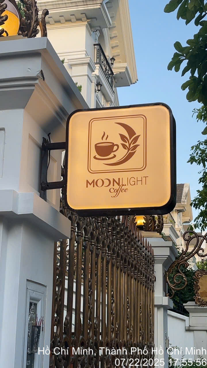 Thiết kế bảng hiệu đẹp cho quán cafe