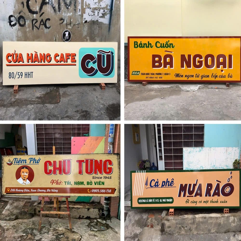 Bảng hiệu đẹp cho quán cafe