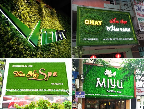 Thiết kế bảng hiệu độc lạ