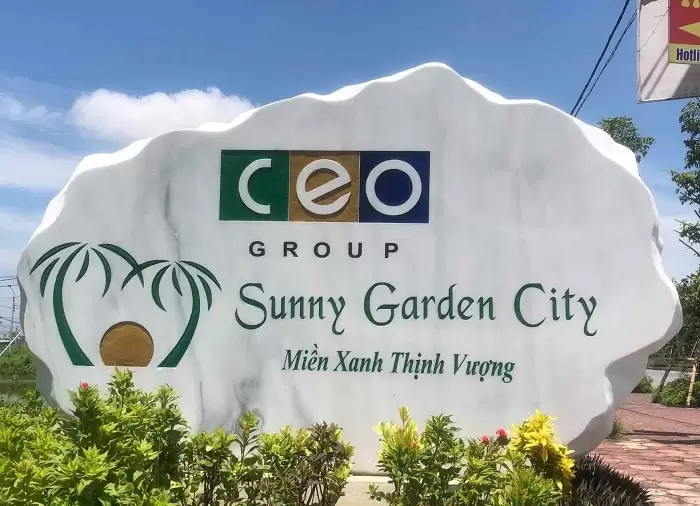Thi công bảng hiệu công ty bằng đá