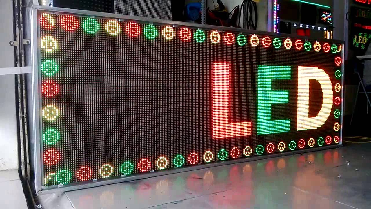 Thi công biển LED điện tử