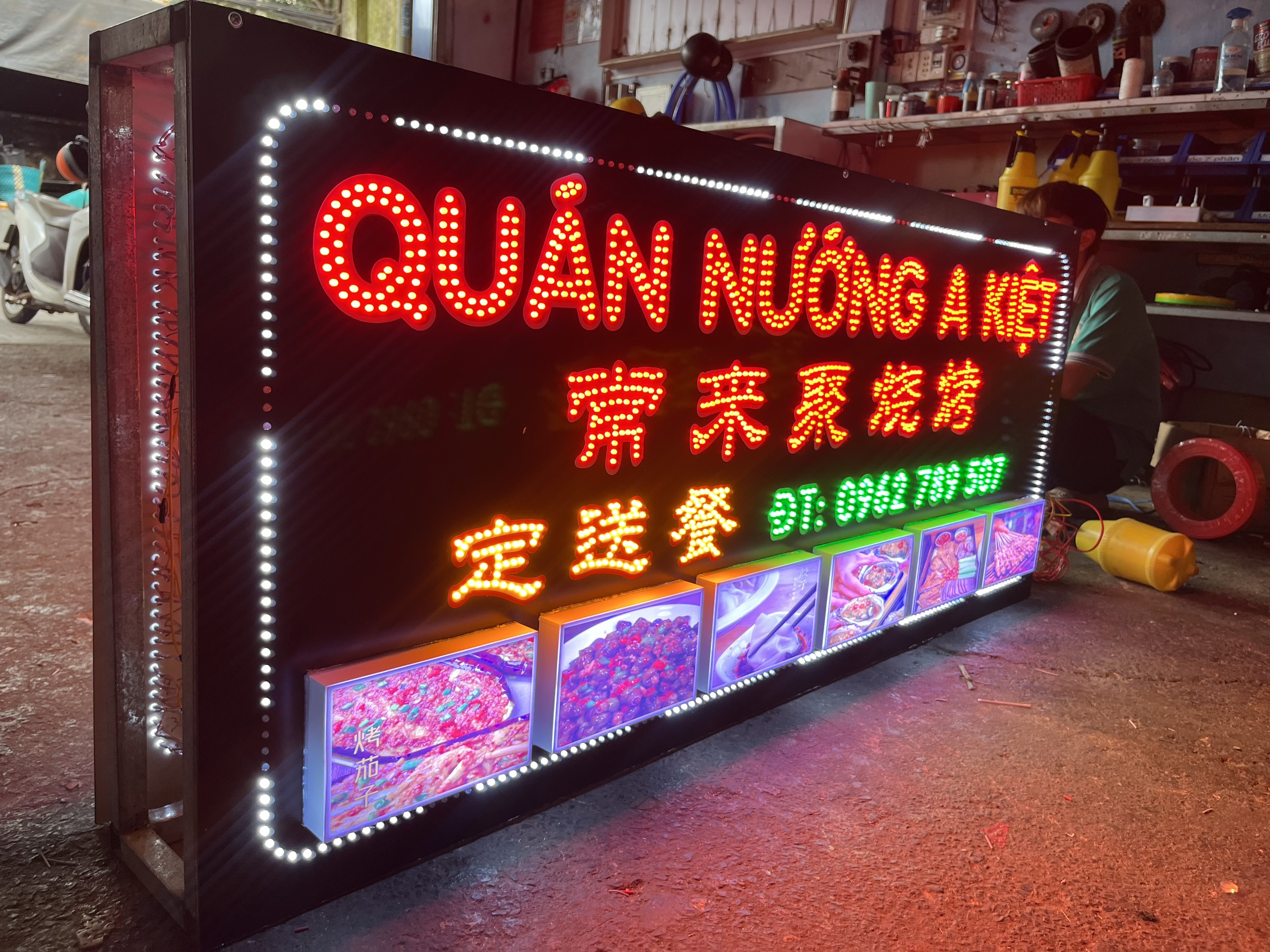 Bảng Quảng Cáo LED Nhấp Nháy