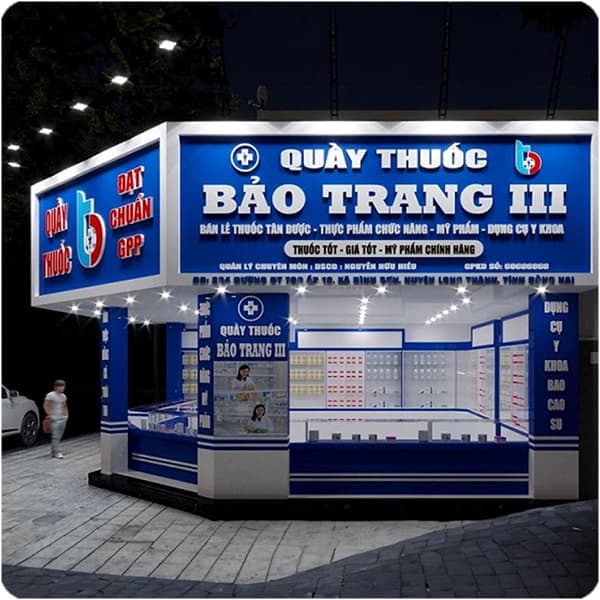 Thi Công Bảng Hiệu Nhà Thuốc