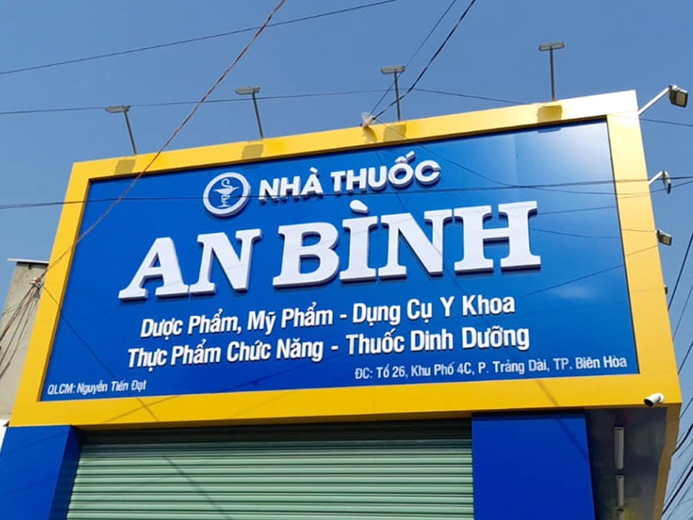Thi Công Bảng Hiệu Nhà Thuốc