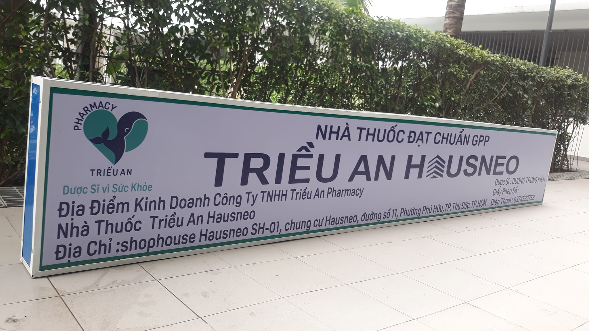 Thi Công Bảng Hiệu Nhà Thuốc
