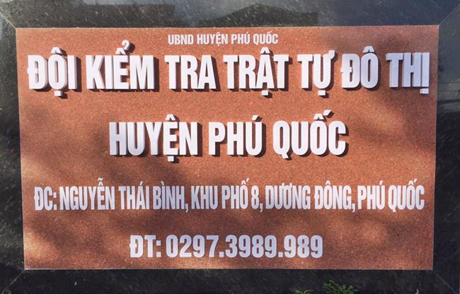 Bảng Hiệu Đá Hoa Cương