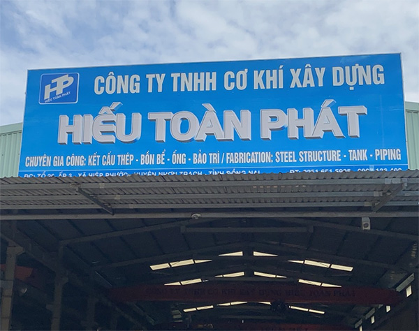 Thiết Kế Biển Quảng Cáo Xưởng Cơ Khí