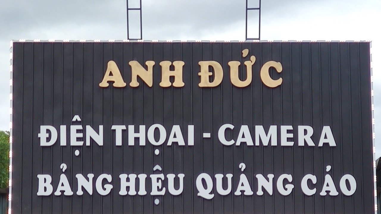 Thi Công Bảng Hiệu Tôn Chữ Nổi