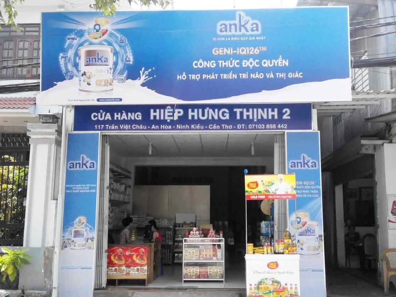 Bảng Hiệu Shop Sữa Đẹp