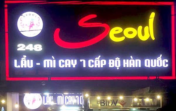 Biển Quảng Cáo Mì Cay