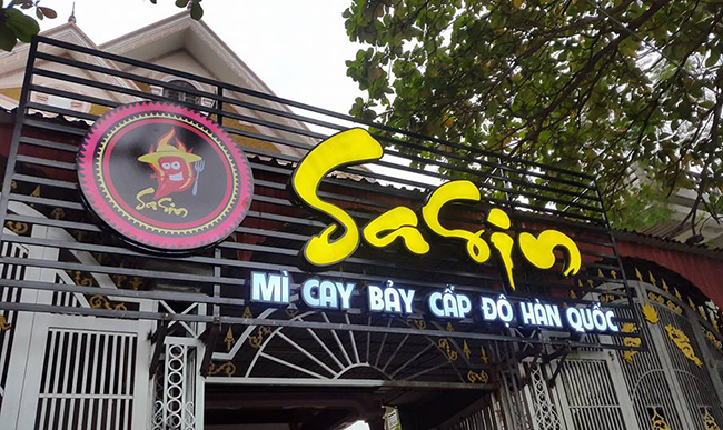 Biển Quảng Cáo Mì Cay