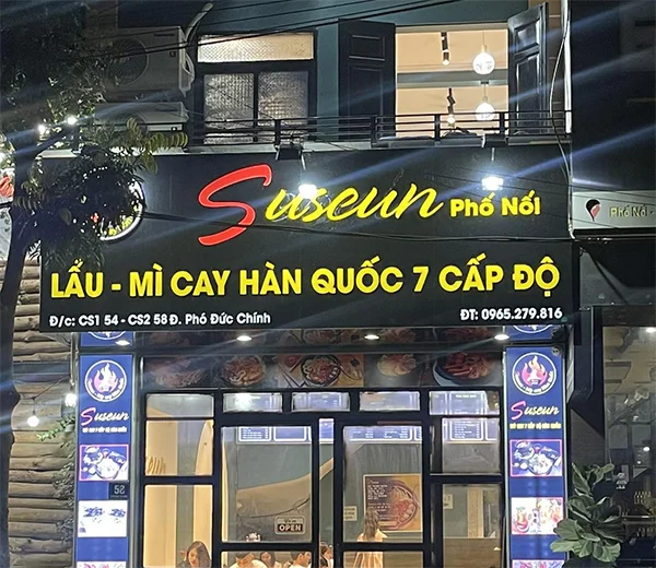 Thiết Kế Biển Quảng Cáo Mì Cay