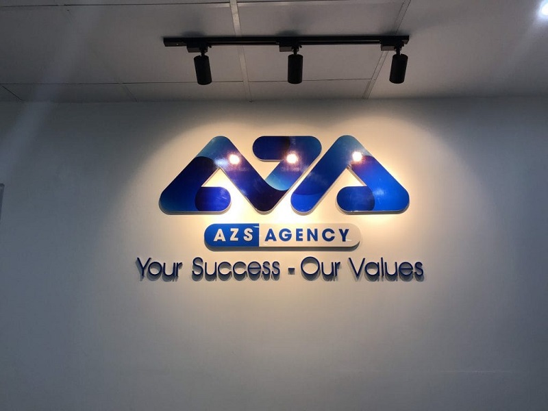 Làm Logo Backdrop Văn Phòng