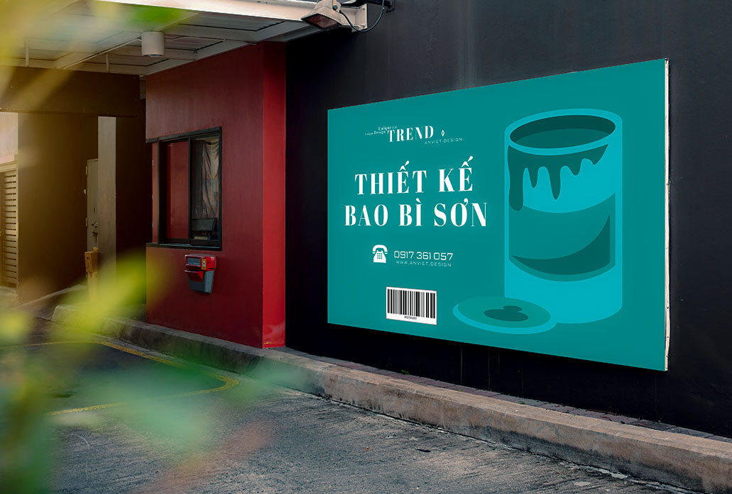 Thiết Kế Bảng Hiệu Sơn