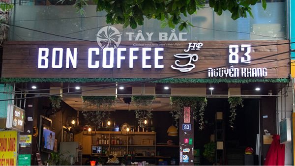 Thiết Kế Biển Vẫy Cafe