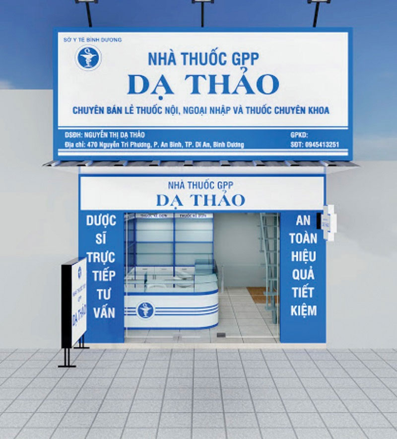 Thi Công Biển Vẫy Nhà Thuốc