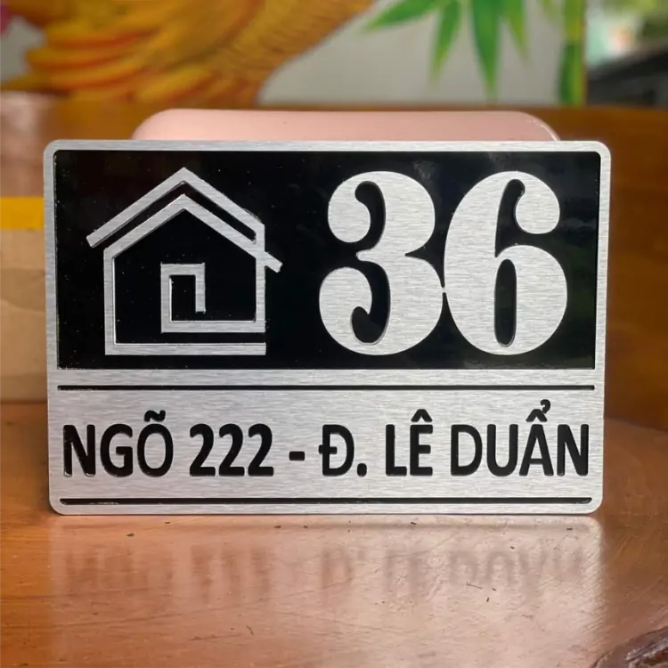 Thi Công Bảng Số Nhà