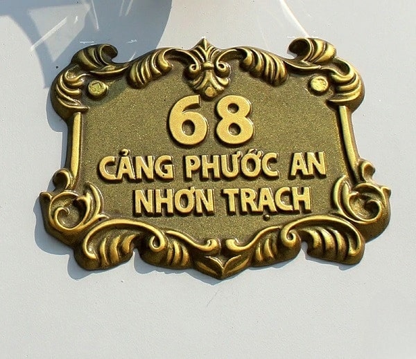Thi Công Bảng Số Nhà