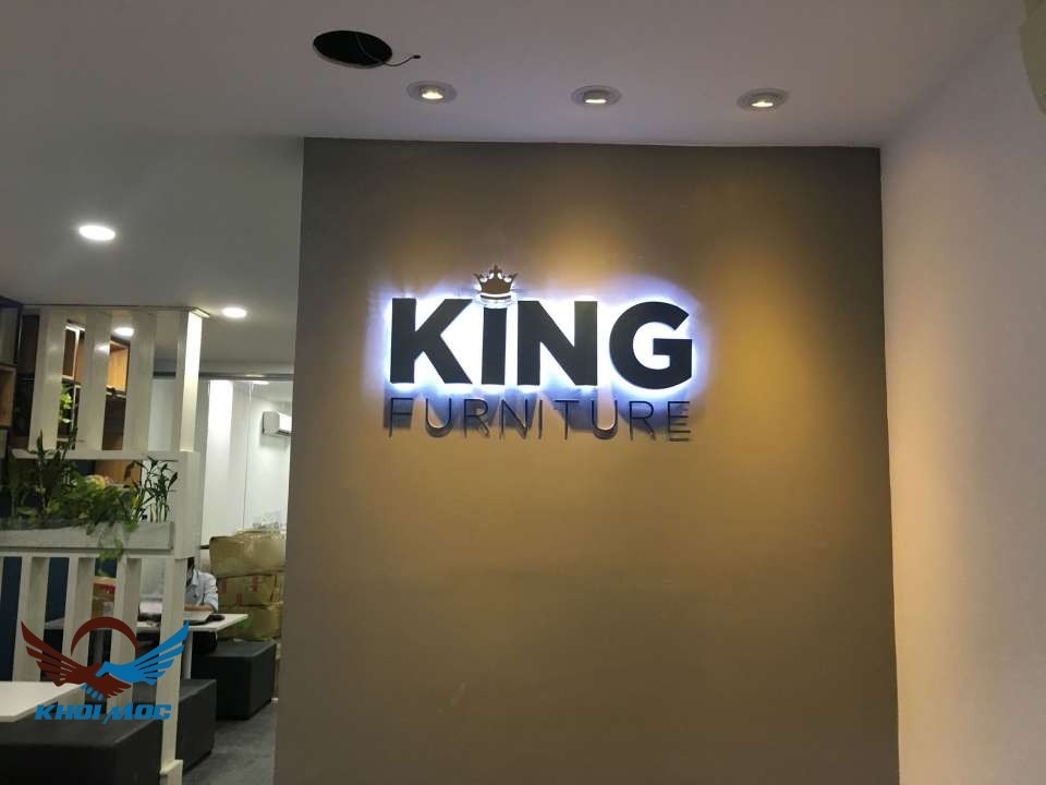 Thiết Kế Biển Chữ Nổi Sáng Chân
