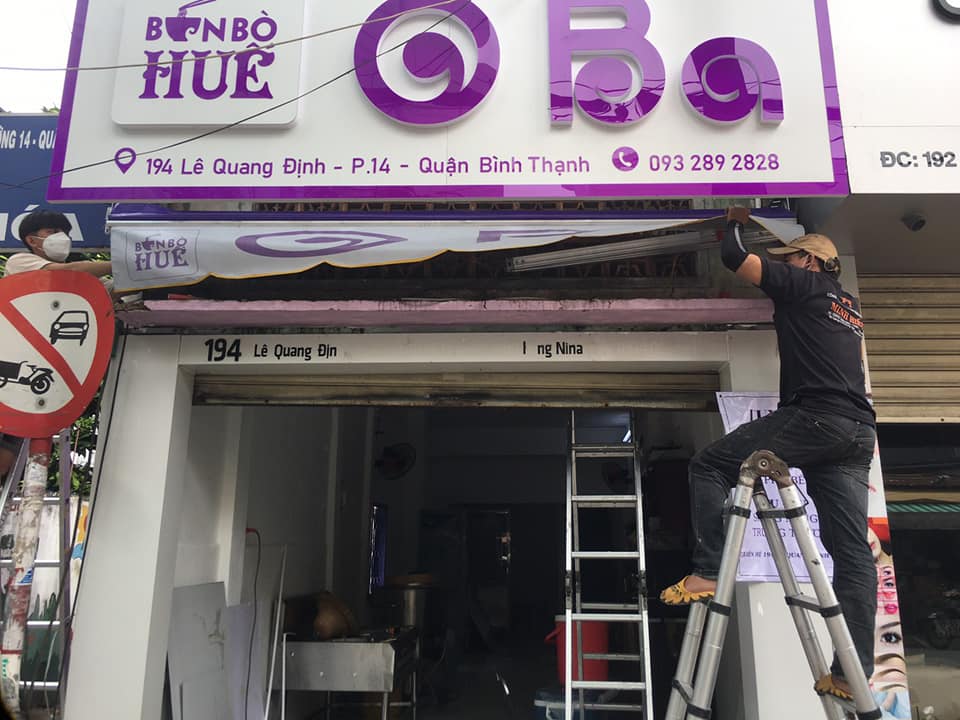 Bảng Hiệu Quán Ăn Đẹp
